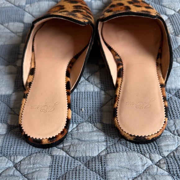 J. Crew Leopard Print Mules - Picture 2 of 3